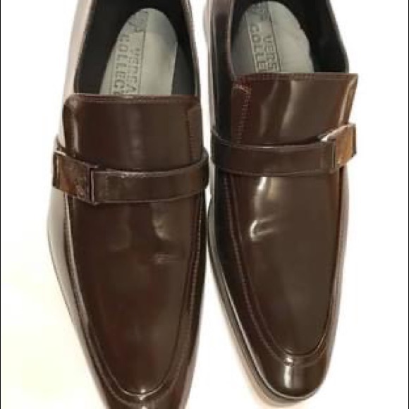 Men’s Versace Leather Shoes - NEW NEVER WORN - Picture 2 of 2